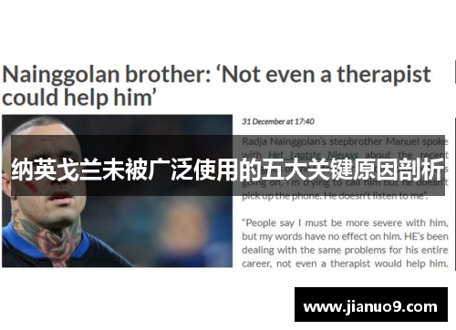 纳英戈兰未被广泛使用的五大关键原因剖析